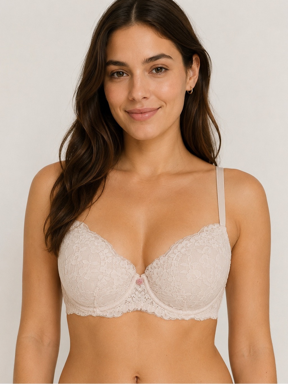 Victoria Secret Bra Color White Size 38C